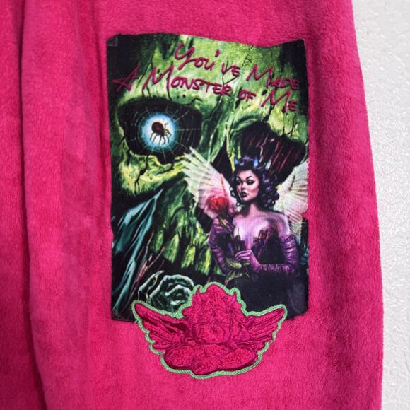 Boys Lie Sweatpants Womens Medium Made In Heaven No Angel Joggers Pants Pink Y2K - Picture 5 of 14